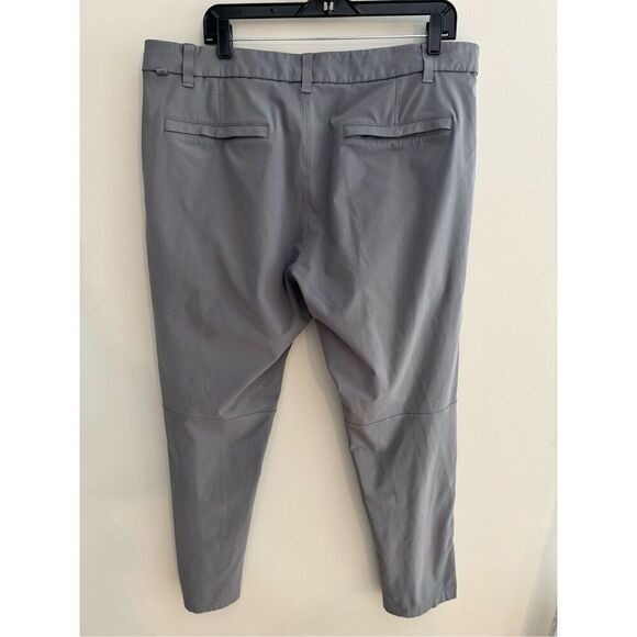 Lululemon Commission Pant Classic Asphalt Grey, Men’s Size 38 Warpstream - Picture 8 of 11